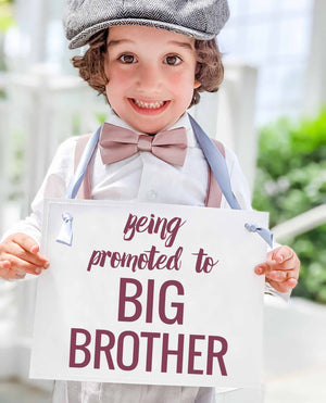 Being Promoted to Big Brother Banner