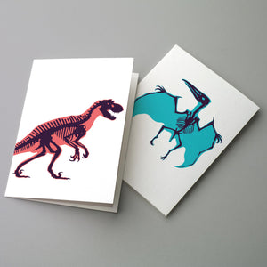 Dinosaur Blank Greeting Cards - 24 Pack