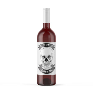 Halloween Party Wine Labels - 4 Pack