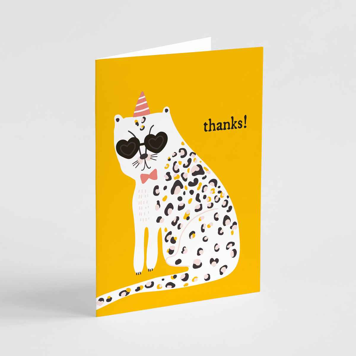 Boxed thank-you card set with 12 character and pattern designs, no personalization, sold as a fixed set of 24.