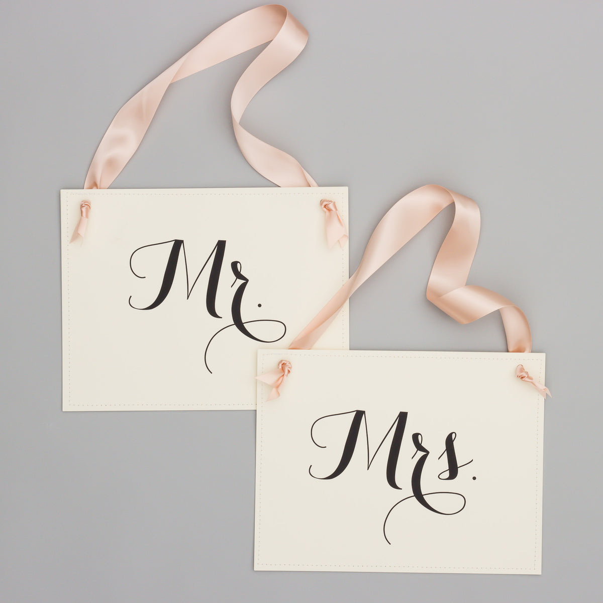 Mr. & Mrs. Chair Signs