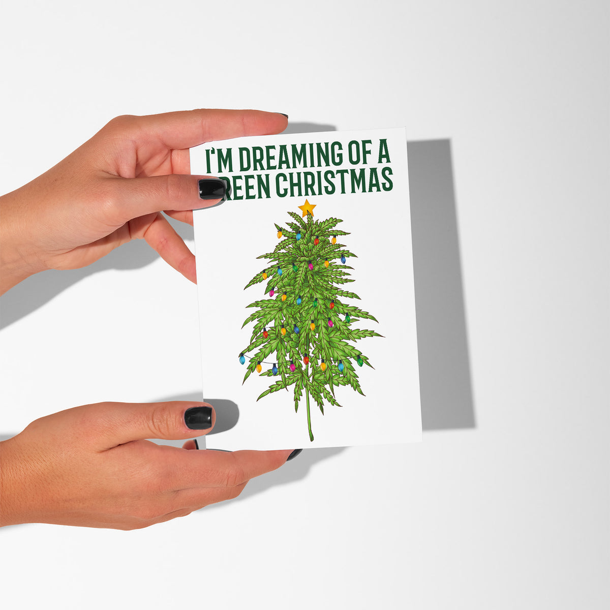 Cannabis Christmas Cards, Set of 24