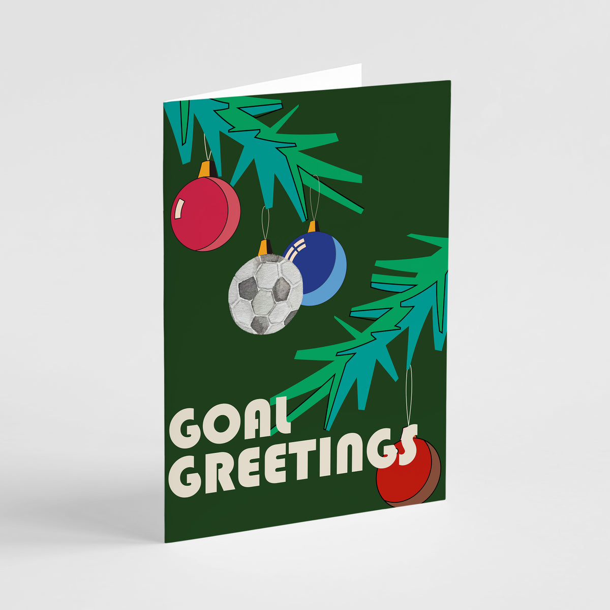 Soccer Christmas Greeting Cards, Set of 24