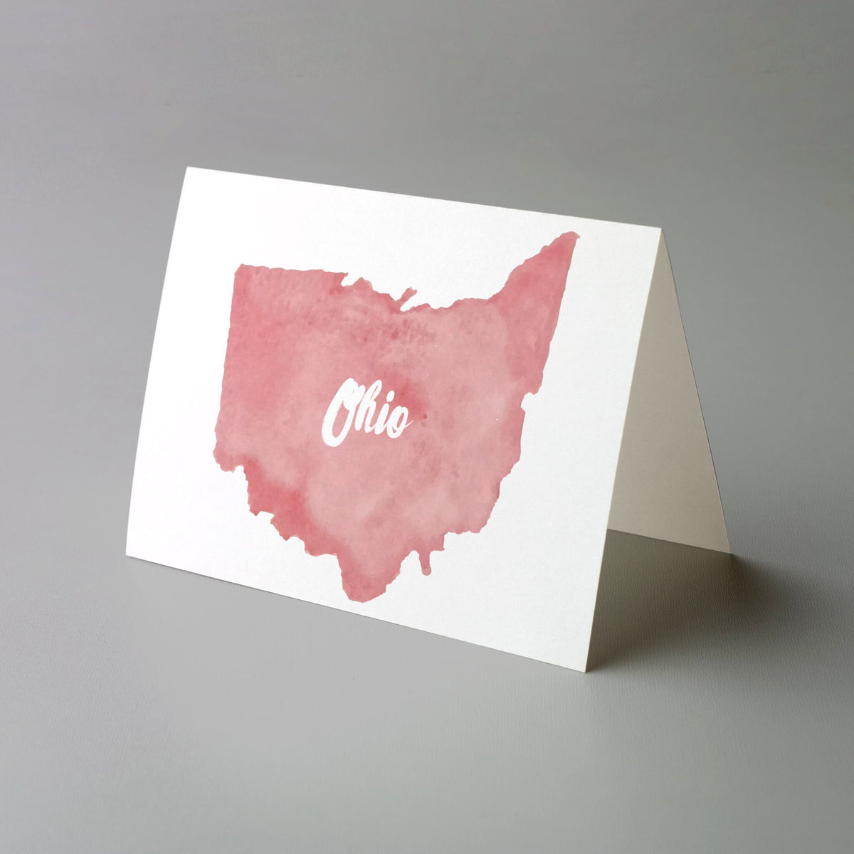 Ohio Silhouette Greeting Cards, Set of 24