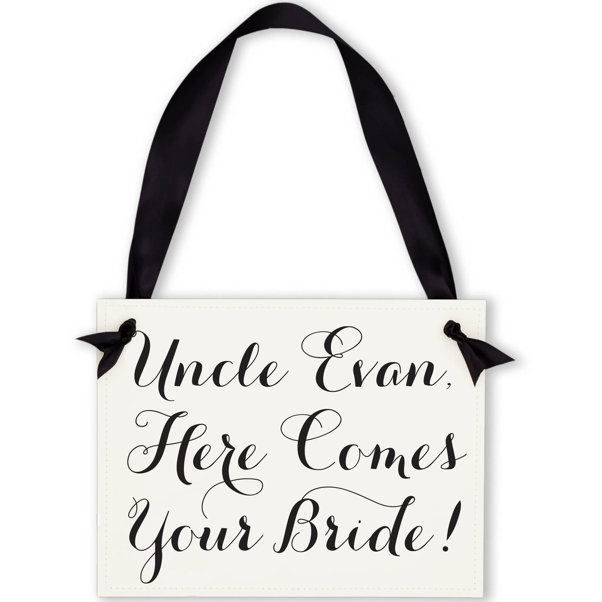 Here Comes Your Bride Sign