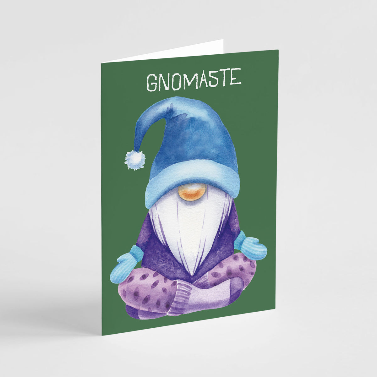 Gnomaste Holiday Greeting Cards, Set of 24