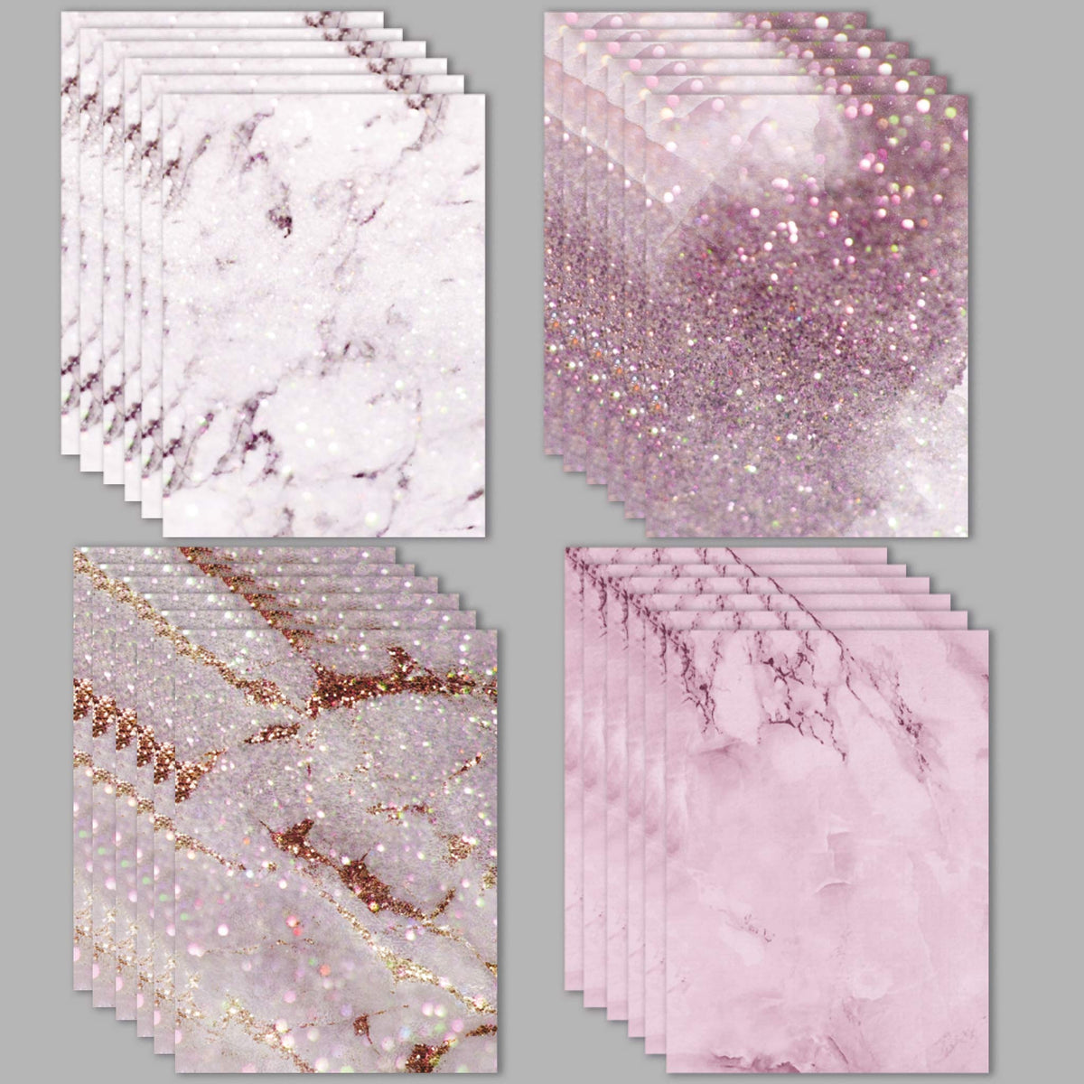 Blank Greeting Cards, Set of 24