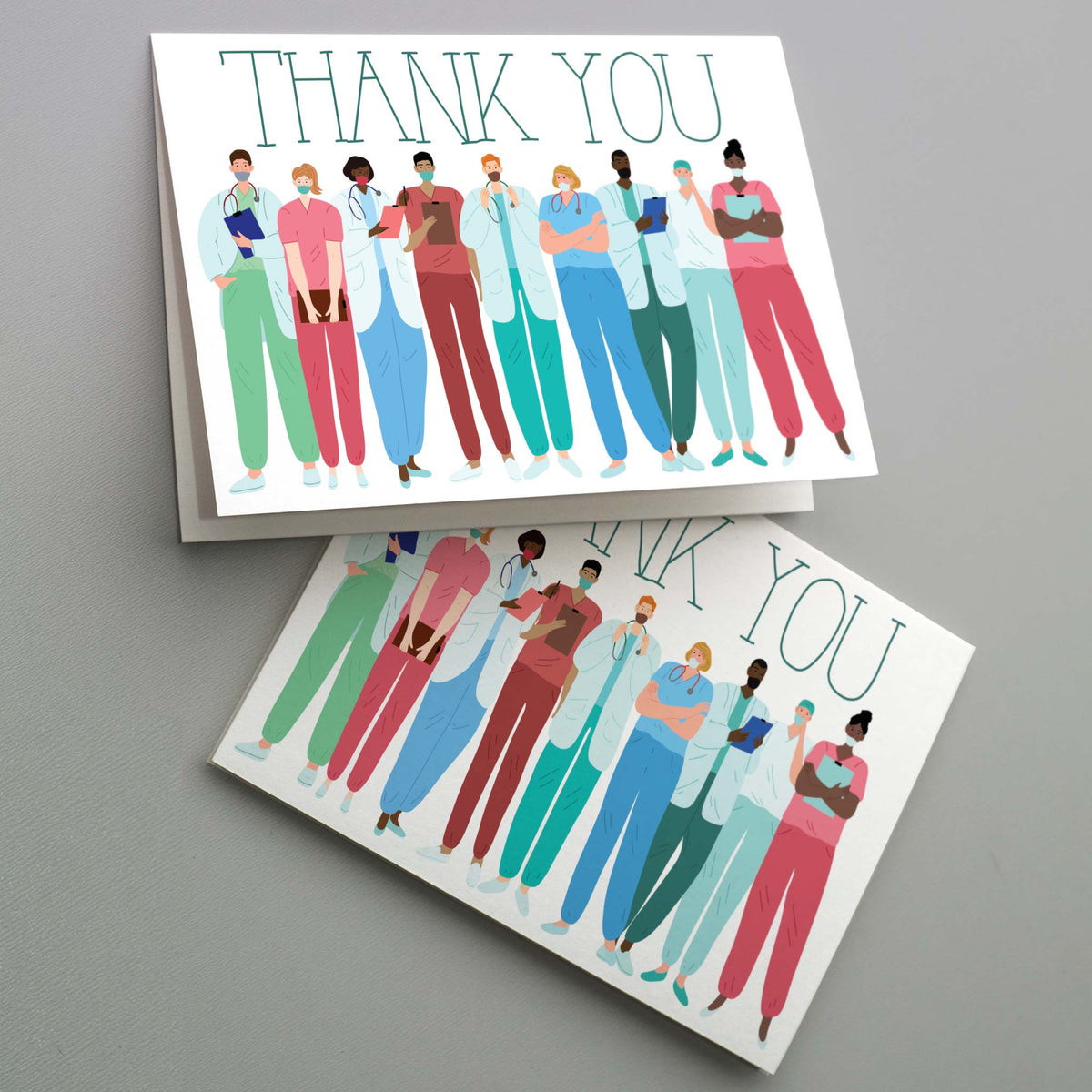 Thank a Medical Professional Greeting Cards, Set of 24