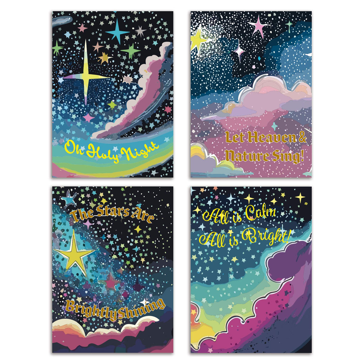 Christ Star Christmas Cards, Set of 24