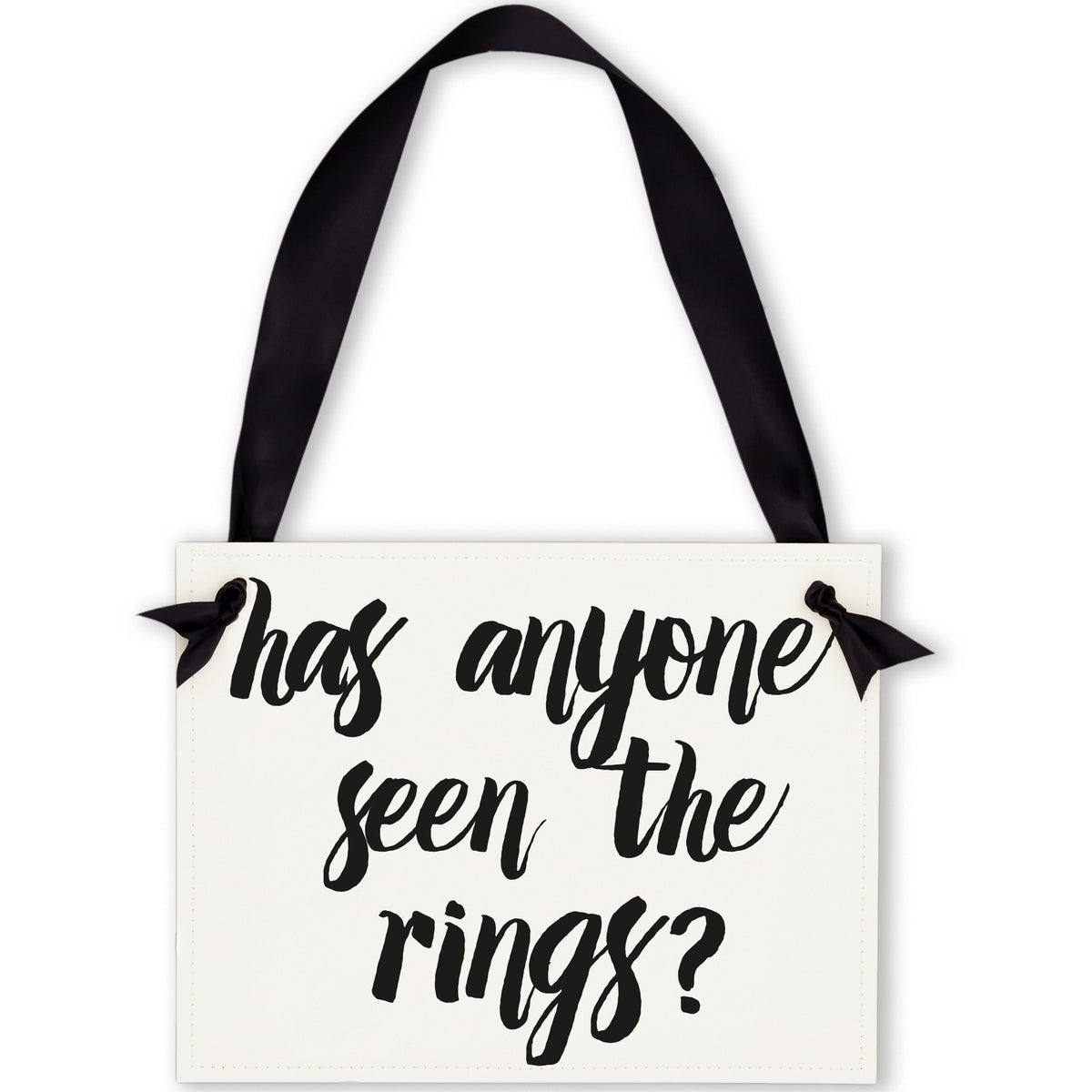 Has Anyone Seen The Rings Sign