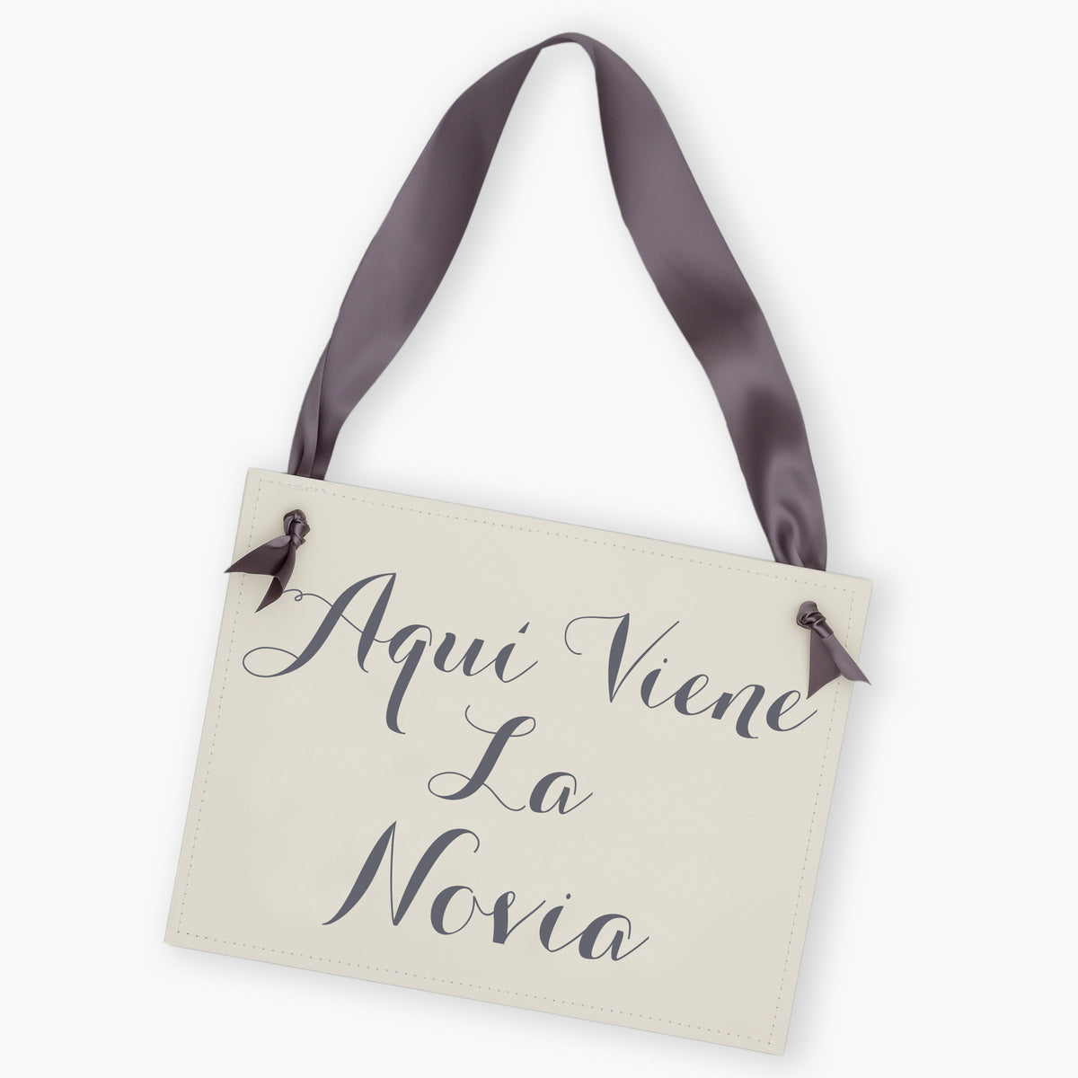 Aquí Viene La Novia Sign