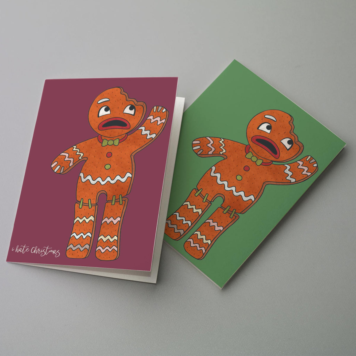 I Hate Christmas Greeting Cards, Set of 24