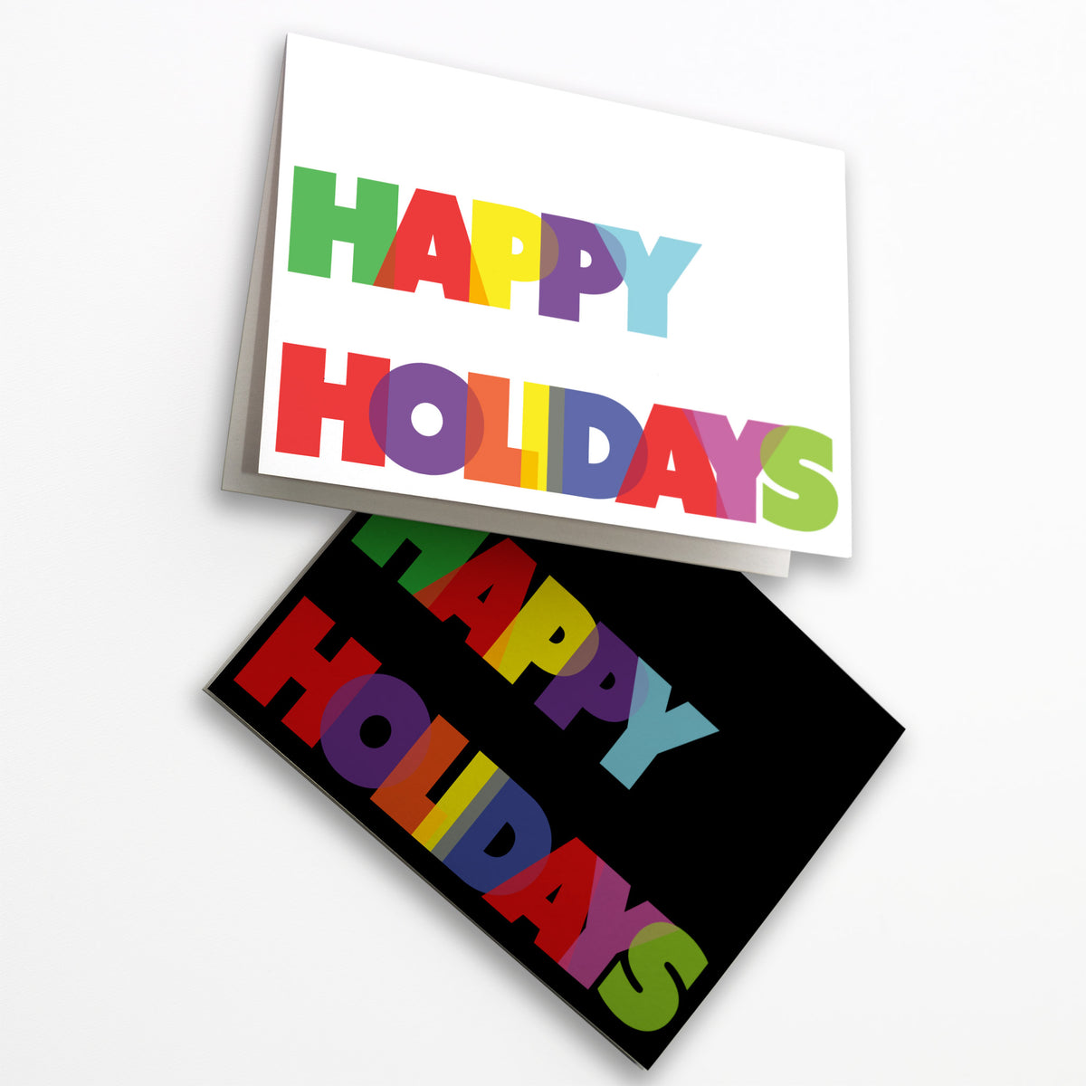 Happy Holidays Greeting Cards, Set of 24