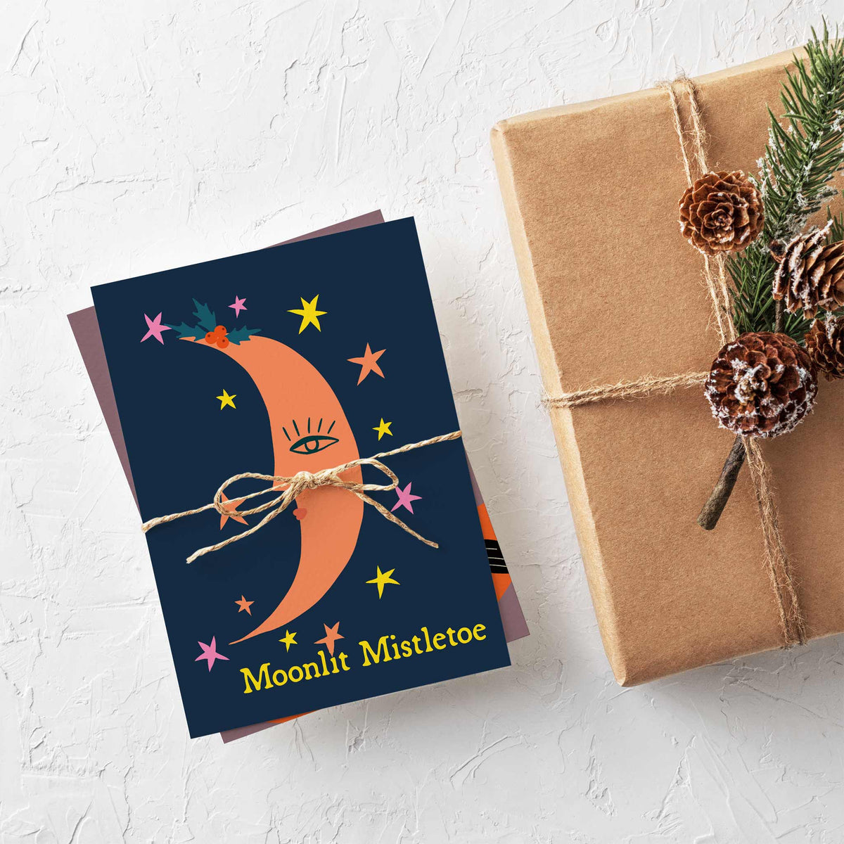 Boho Magic Christmas Cards, Set of 24