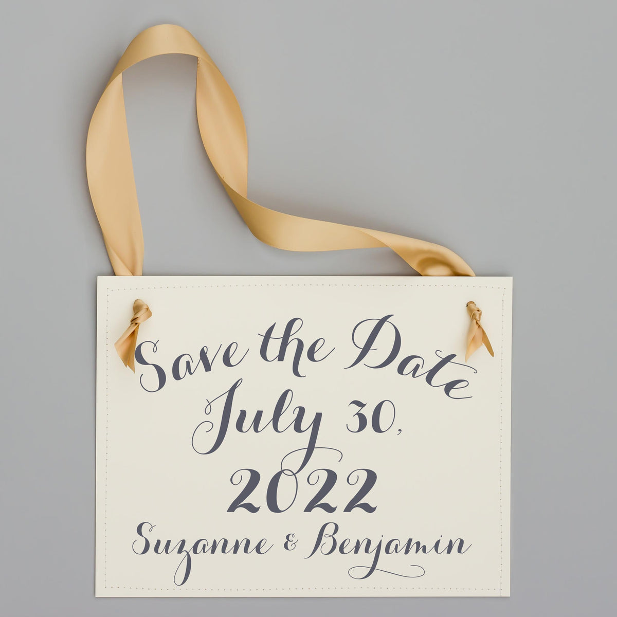 Save The Date Sign