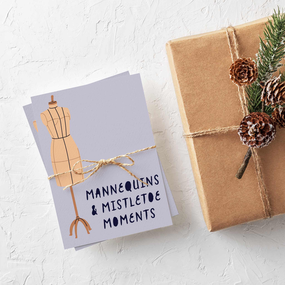 Fashion Designer Christmas Cards, Set of 24