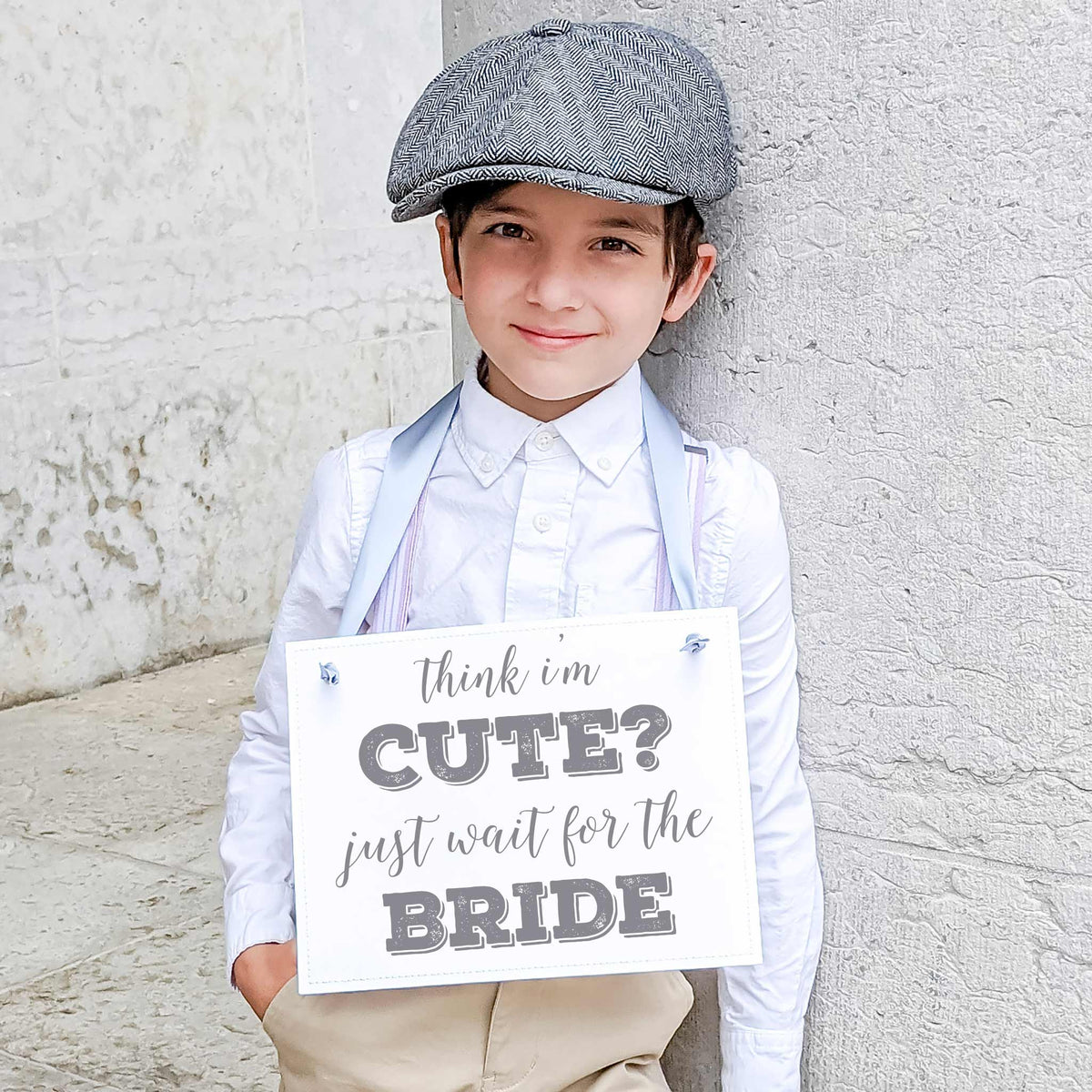 Think I'm Cute? Just Wait for the Bride Sign