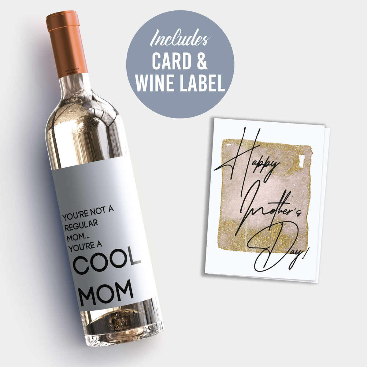 Cool Mom Wine Label