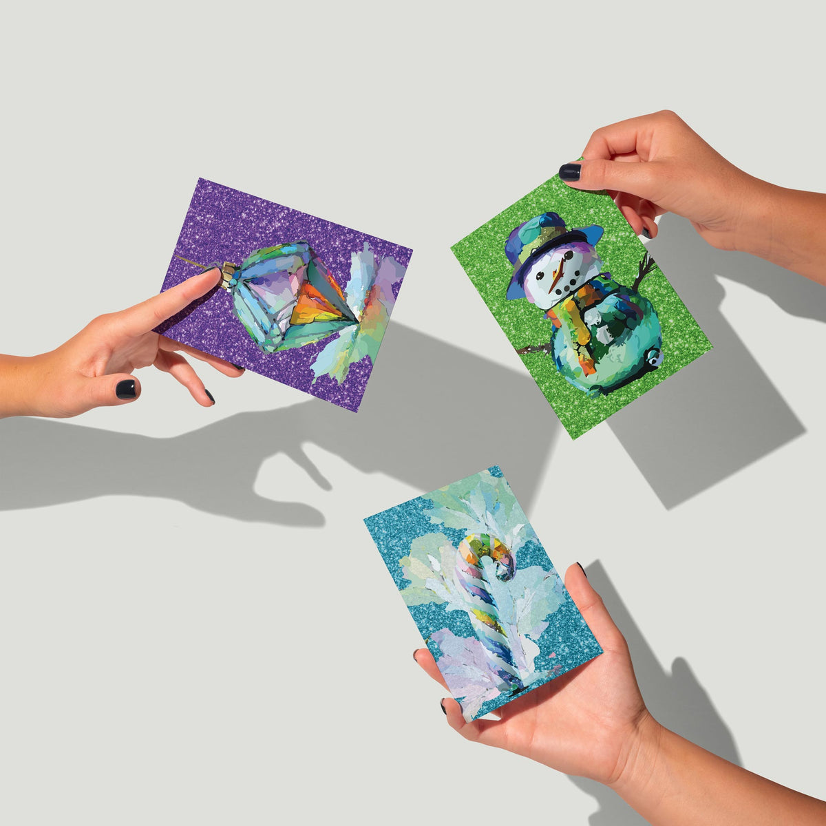 Christmas Icon Greeting Cards, Set of 24