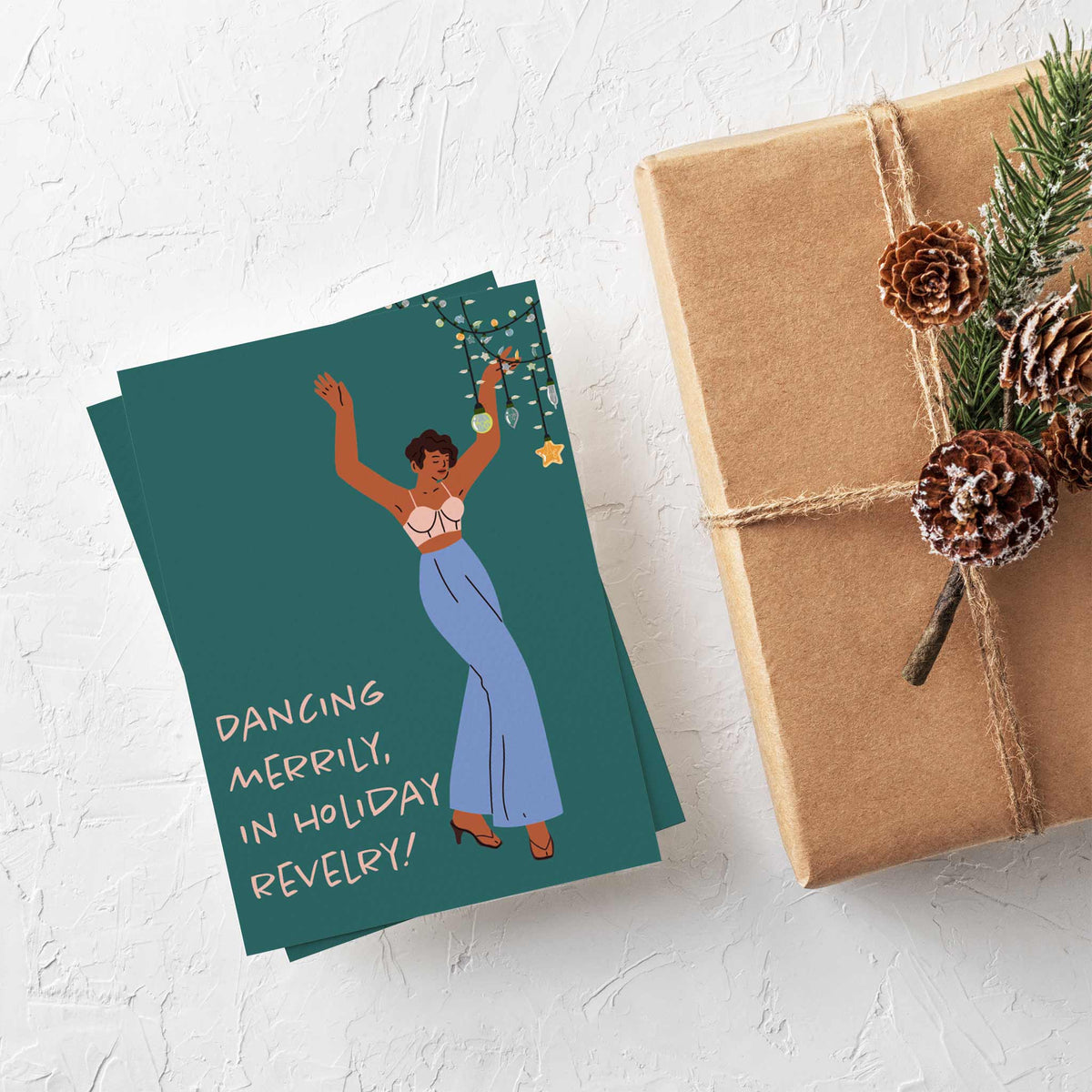 Hip-Hop Holiday Greeting Cards, Set of 24