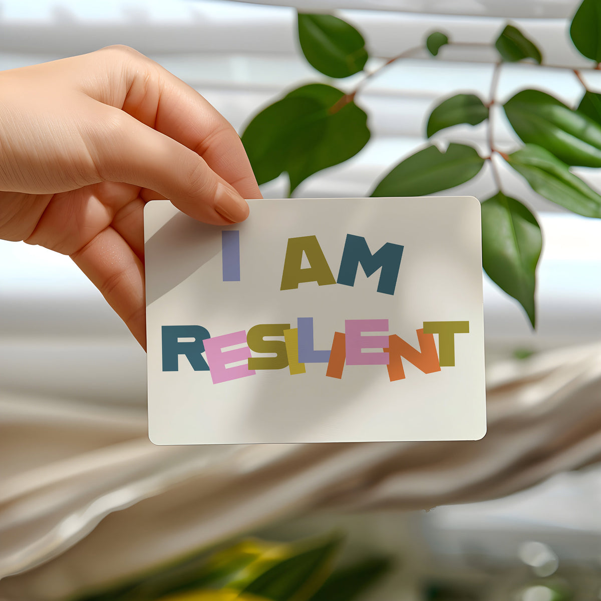 Children's Positive Affirmation Cards, Deck of 16