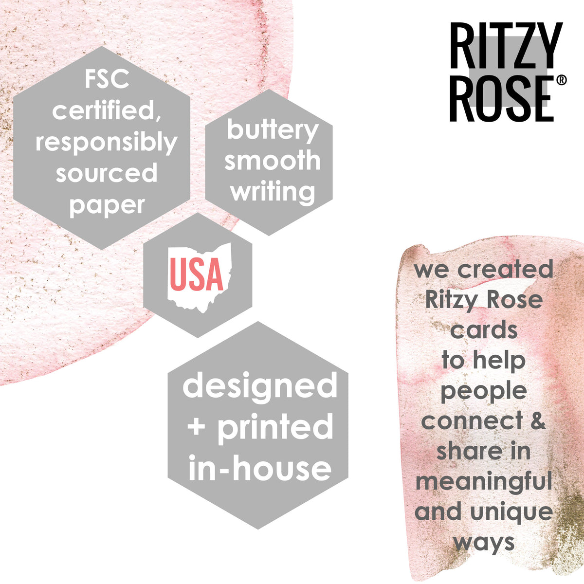 Rainbow Thumbprint Heart Postcards, Pack of 32