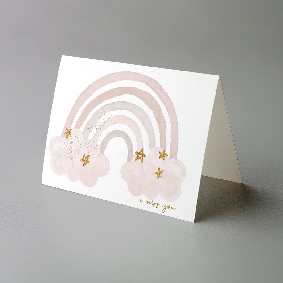 I Miss You Greeting Cards, Set of 24
