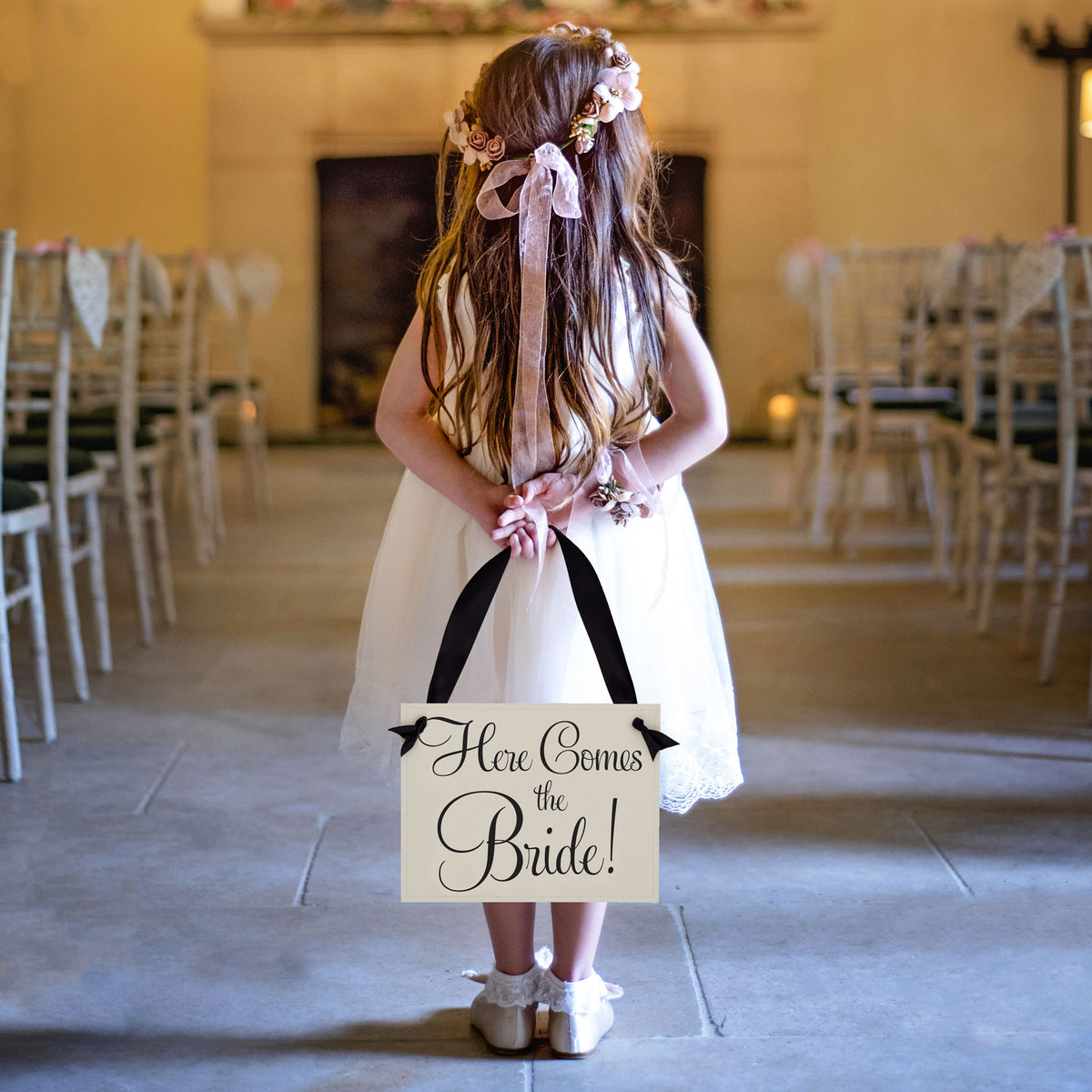 Here Comes the Bride Sign