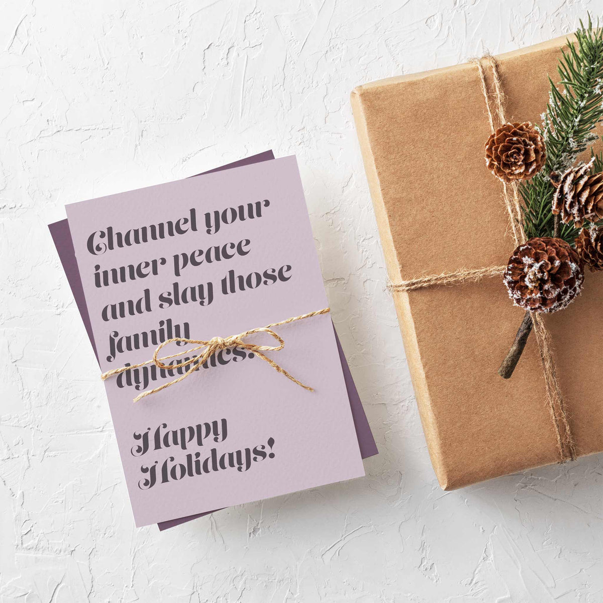Supportive Therapy Holiday Greeting Cards, Set of 24