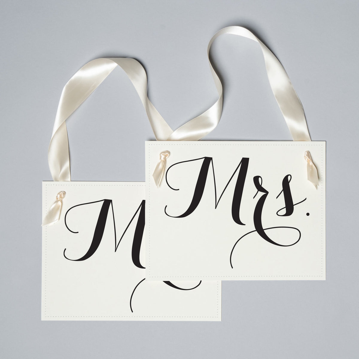 Mr. & Mrs. Chair Signs