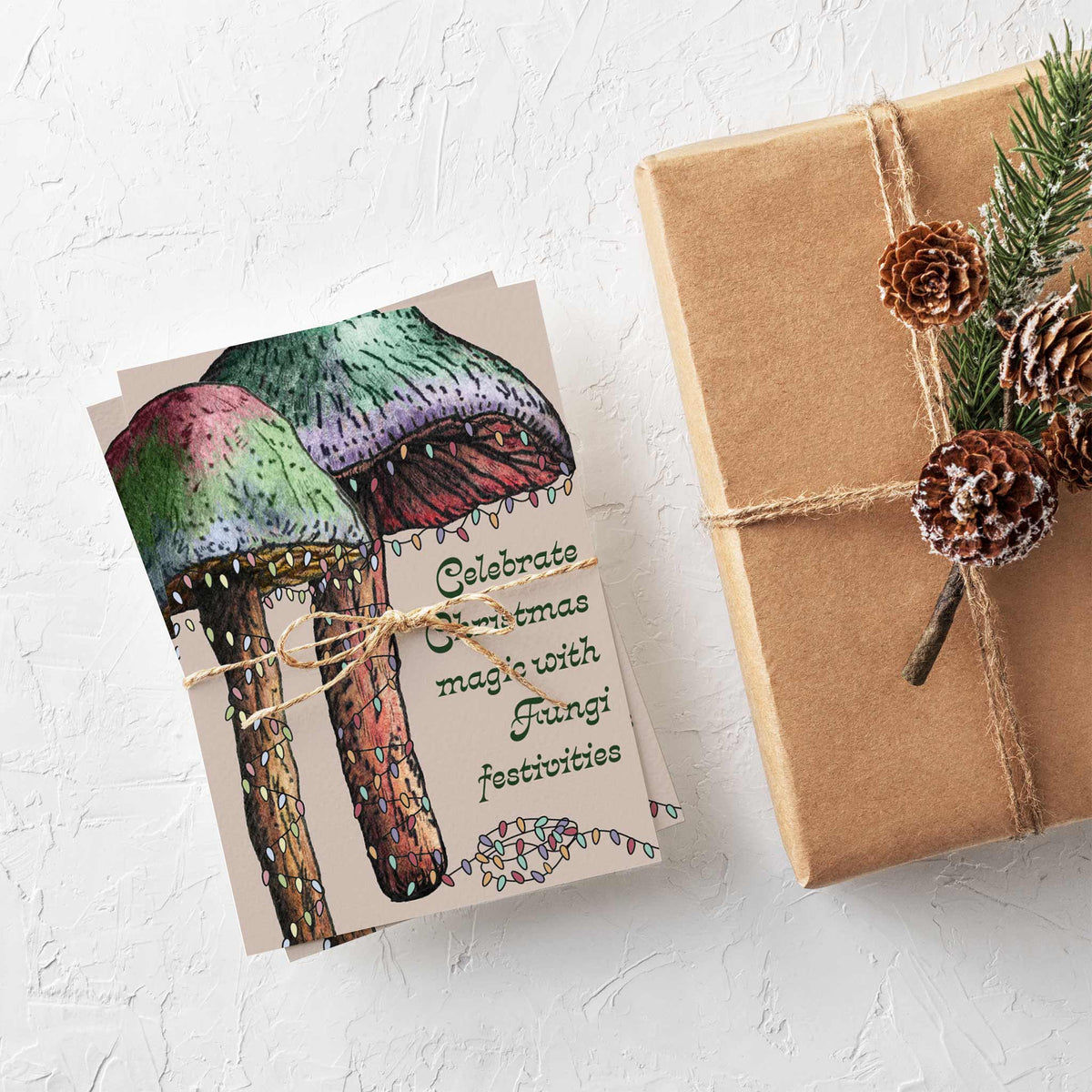 Magical Mushroom Greeting Cards, Set of 24