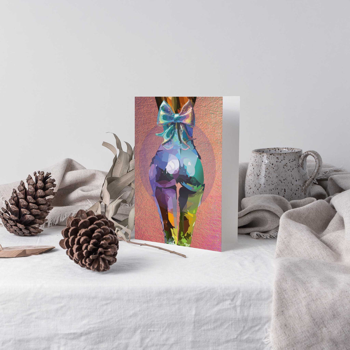 Pinup Christmas Cards, Set of 24