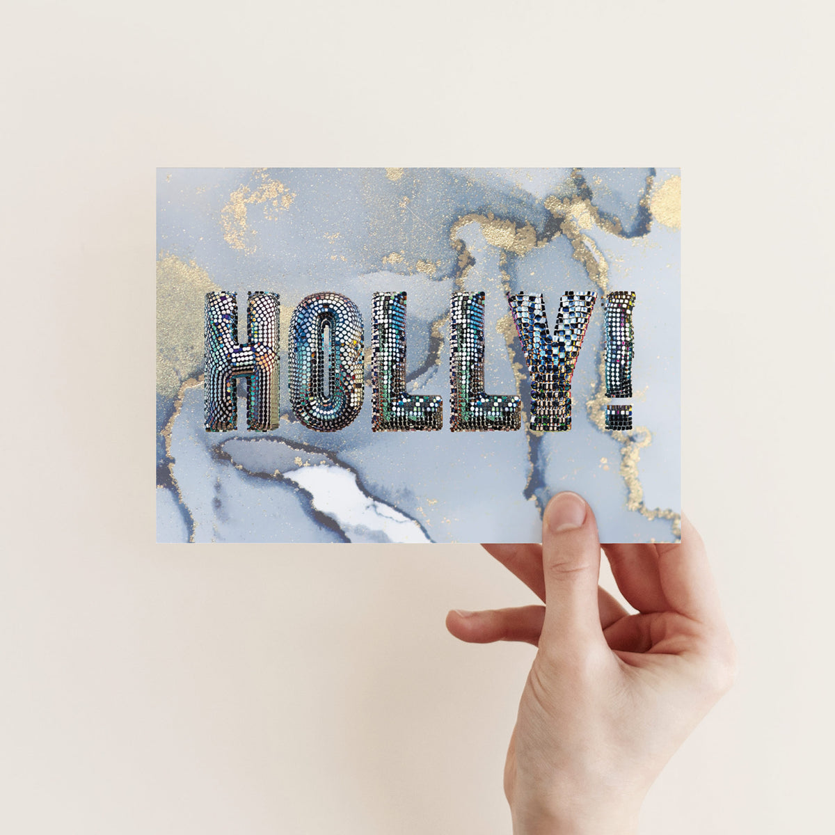 Disco Ball Holiday Cards, Set of 24