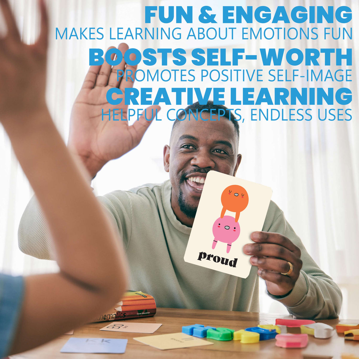 Emotion Cards for Kids, Educational Deck