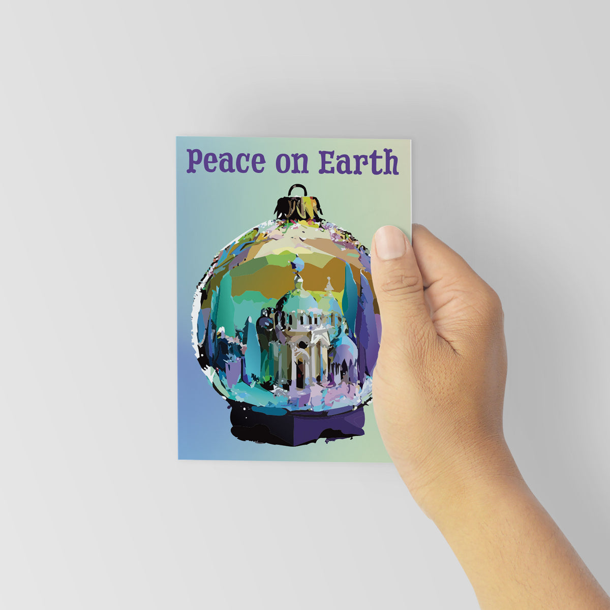 Religious Christmas Greeting Cards, Set of 24