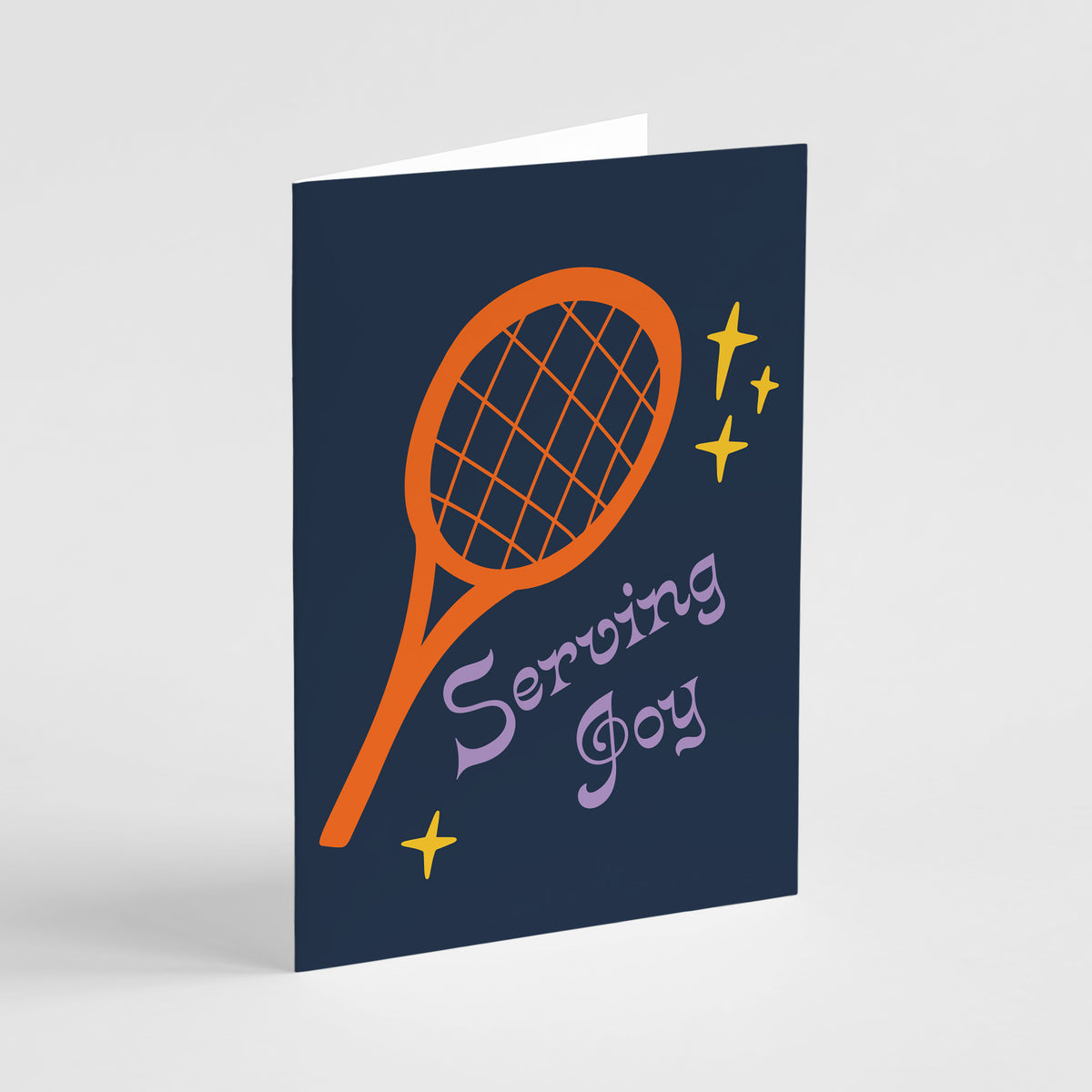 Tennis Christmas Greeting Cards, Set of 24