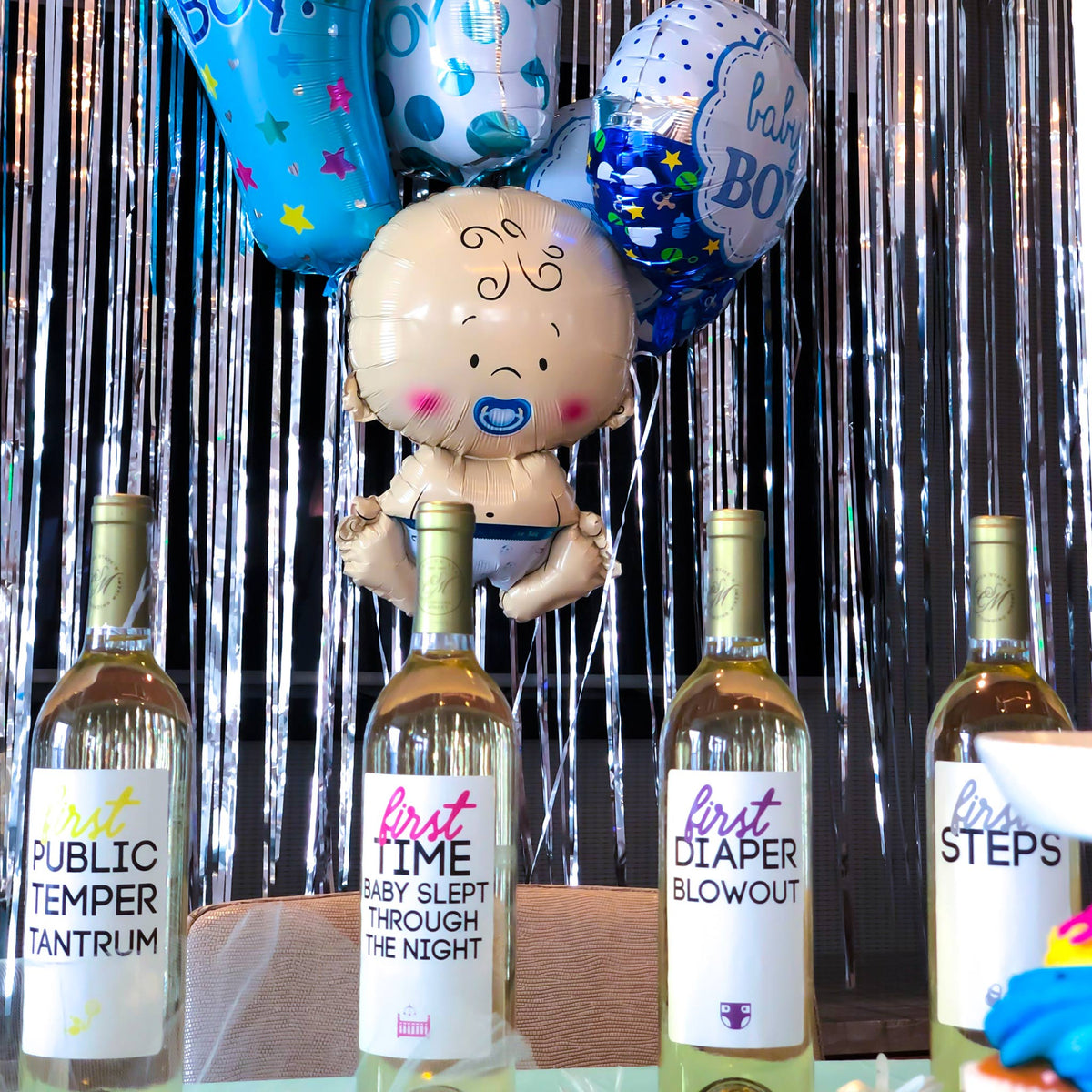 Mommy Milestones Wine Labels, Pack of 8