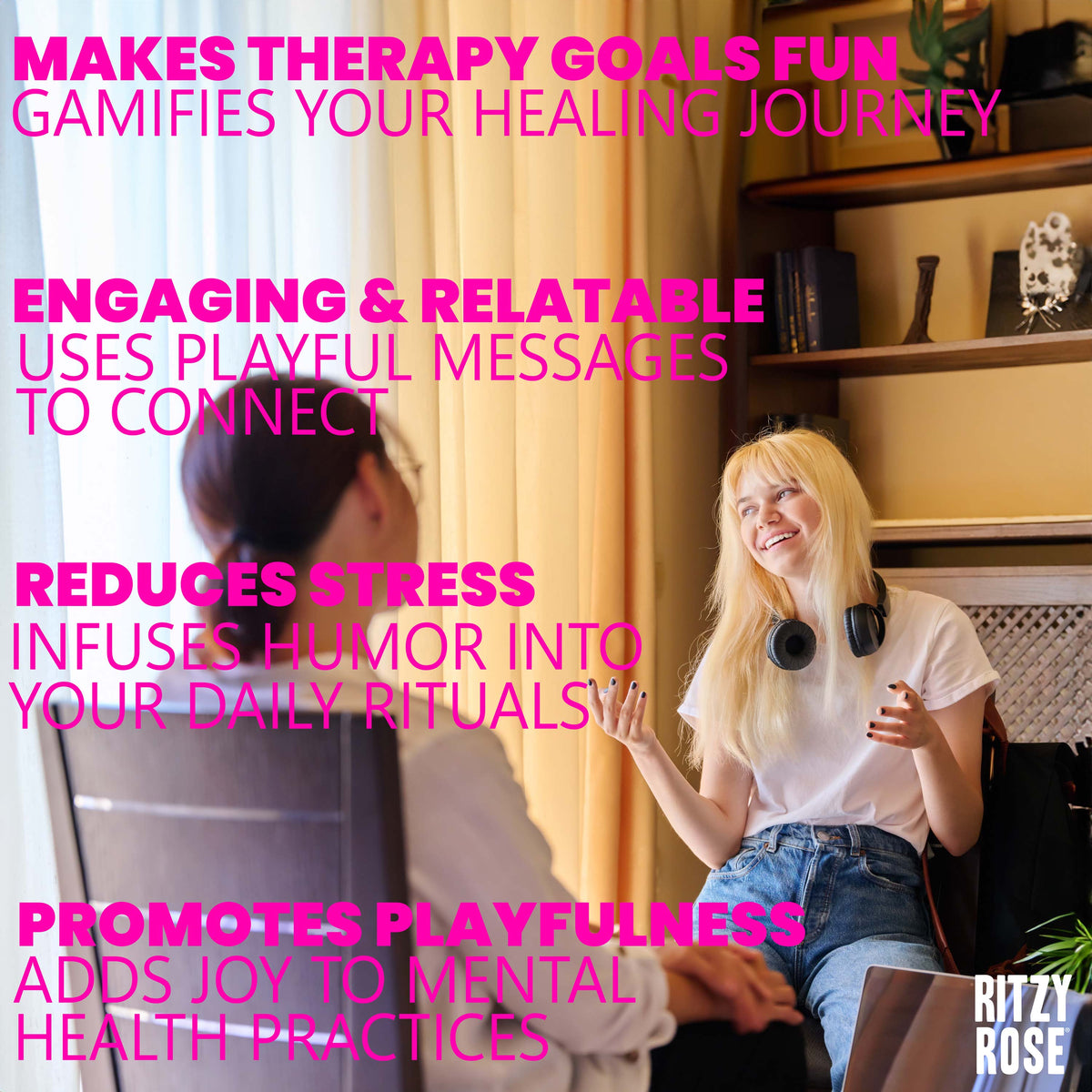 Modern Anxiety Affirmation Cards, Deck of 16