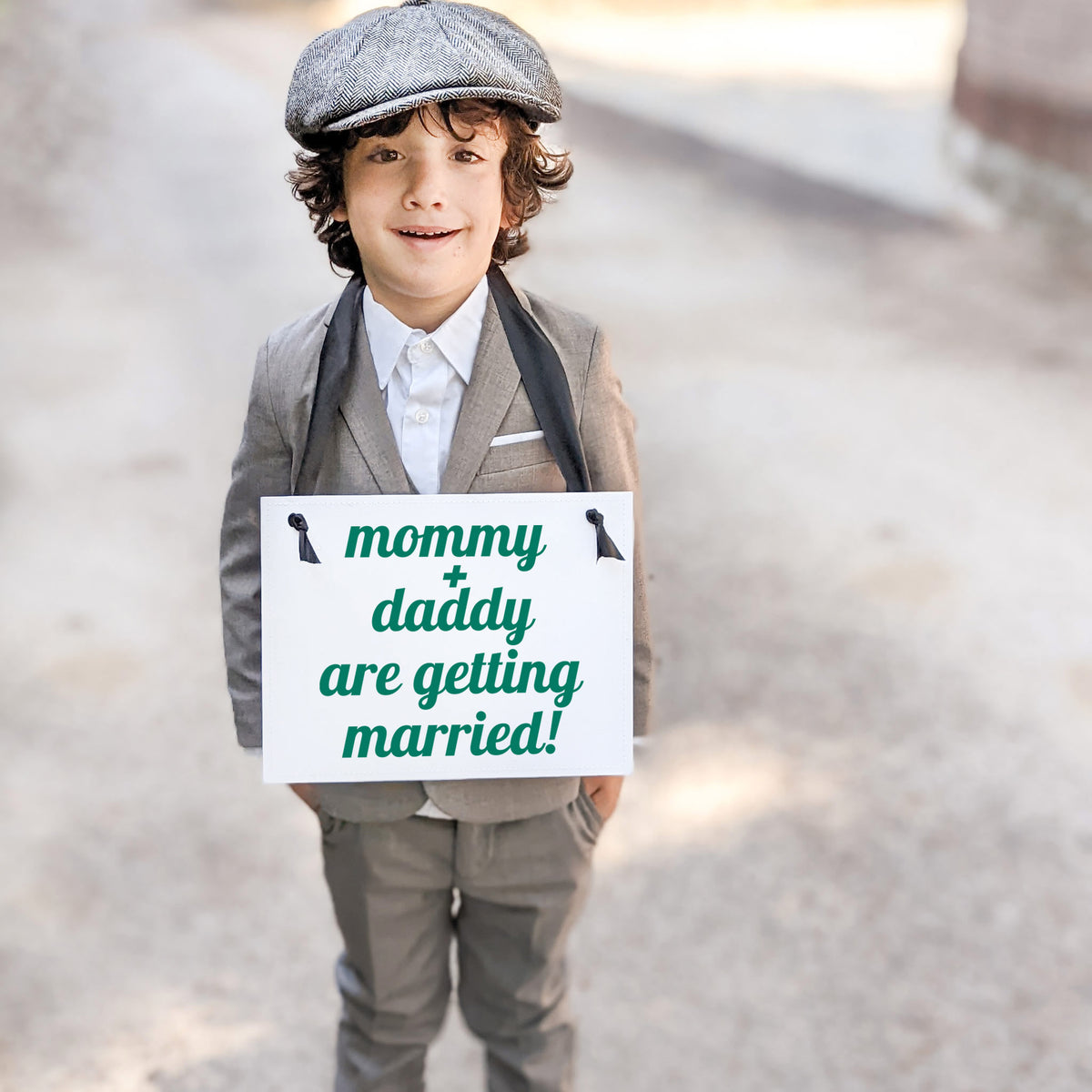 Mommy and Daddy Are Getting Married Sign
