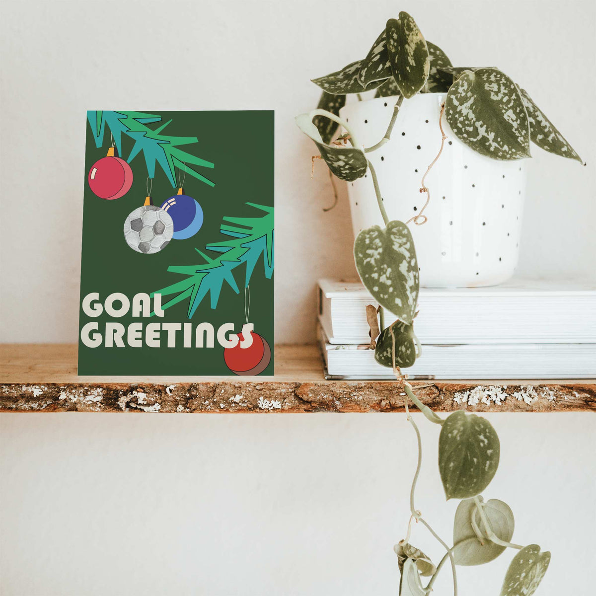 Soccer Christmas Greeting Cards, Set of 24