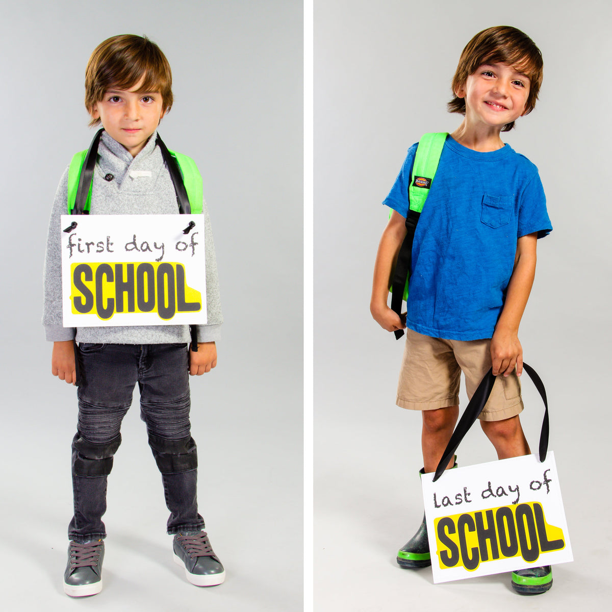 First Day and Last Day of School Banner
