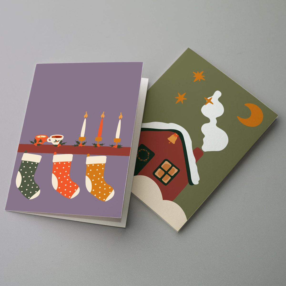 Timeless Christmas Greeting Cards, Set of 24