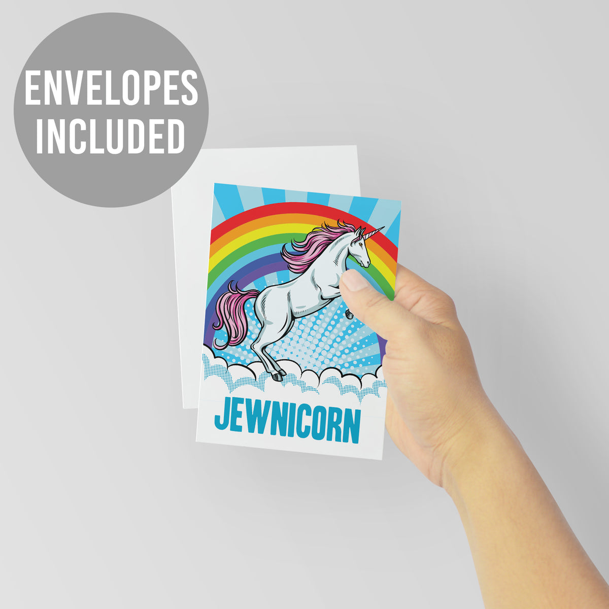 Jewnicorn Greeting Cards, Set of 24