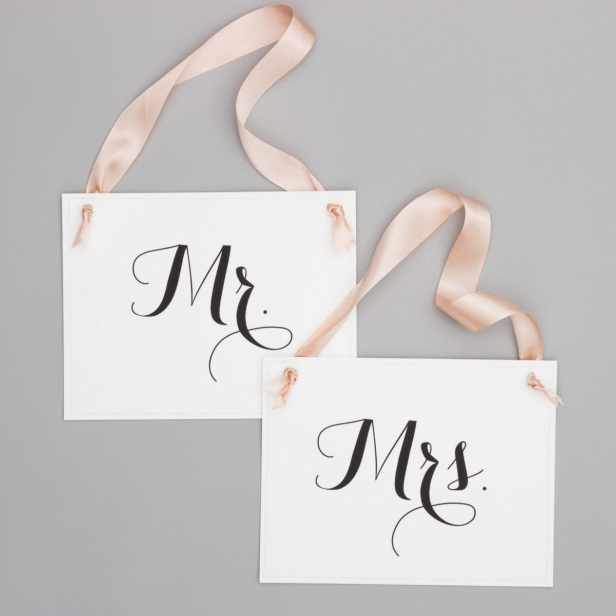 Mr. & Mrs. Chair Signs