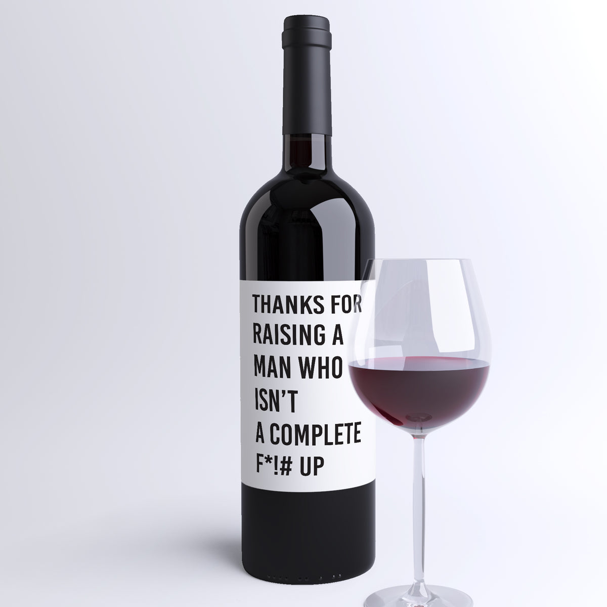 Mom Appreciation Wine Labels, Pack of 4