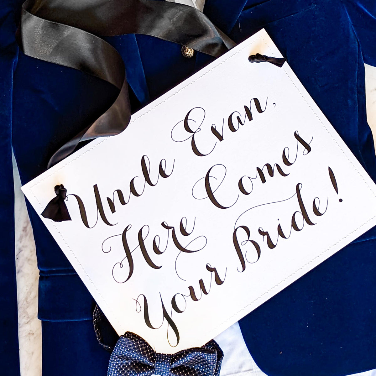 Here Comes Your Bride Sign