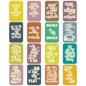 Sassy Affirmation Cards - Quirky Daily Motivational Quotes
