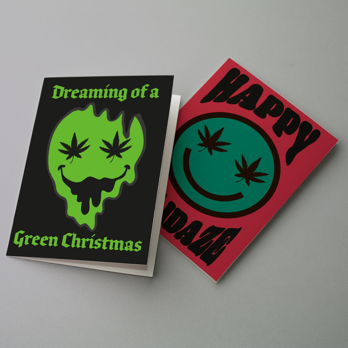 Mixed Holiday Stoner Greeting Cards, Set of 24