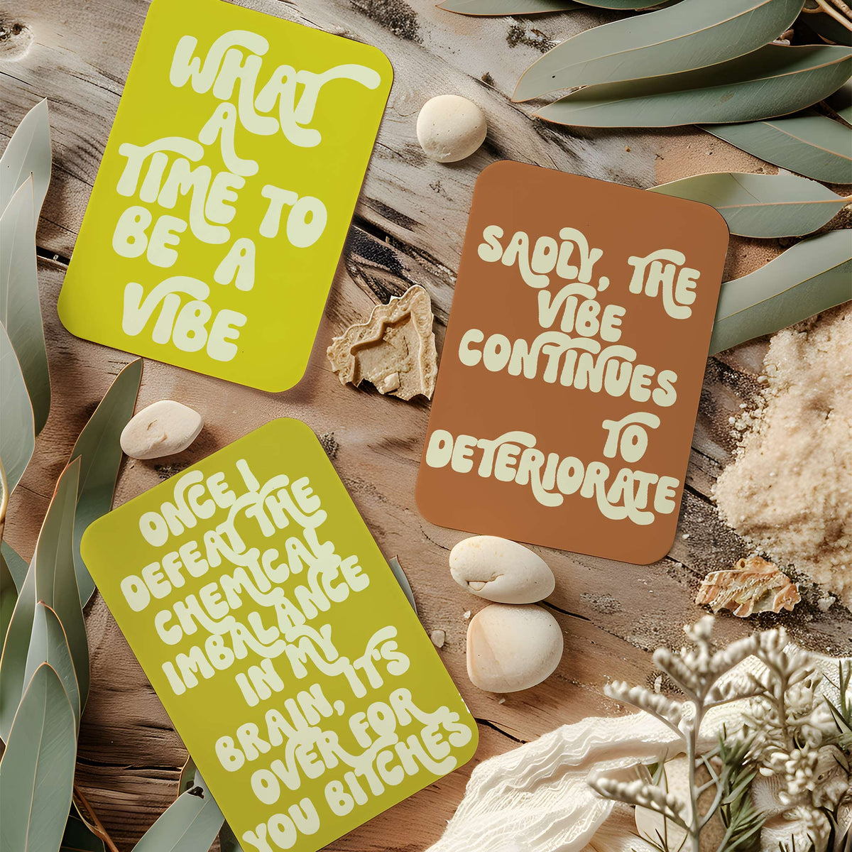 Sassy Affirmation Cards, Deck of 16