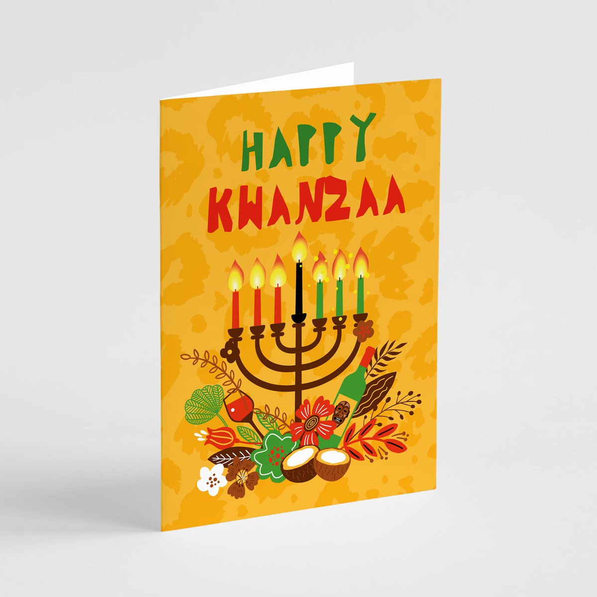 Happy Kwanzaa Greeting Cards, Set of 24
